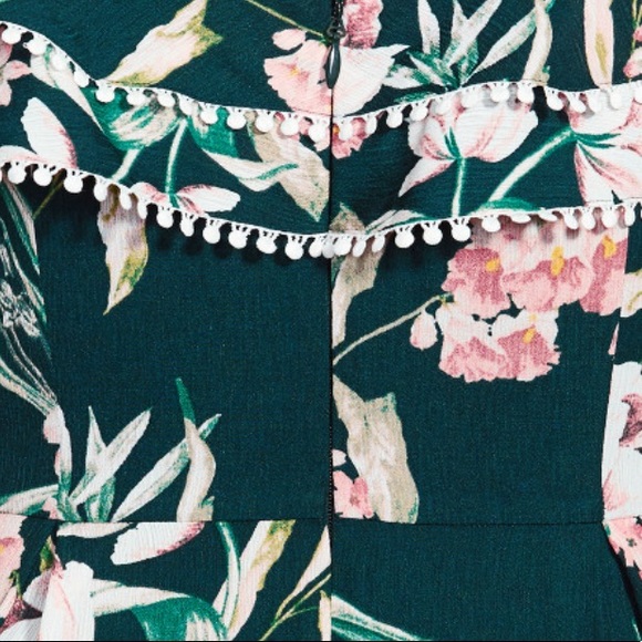 COPY - City Chic Field Green Jumpsuit - Picture 3 of 3